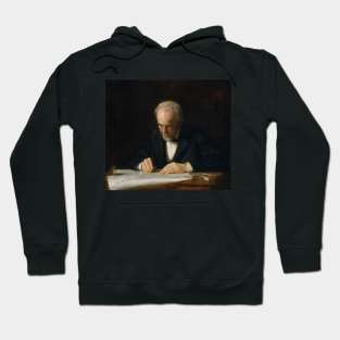 The Writing Master by Thomas Eakins Hoodie